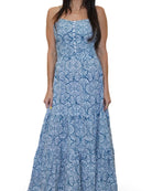 Astrid Criss Cross Maxi Dress - Sur La Vague