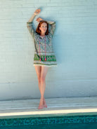 Basil Tunic Cotton Cover Up - Sur La Vague