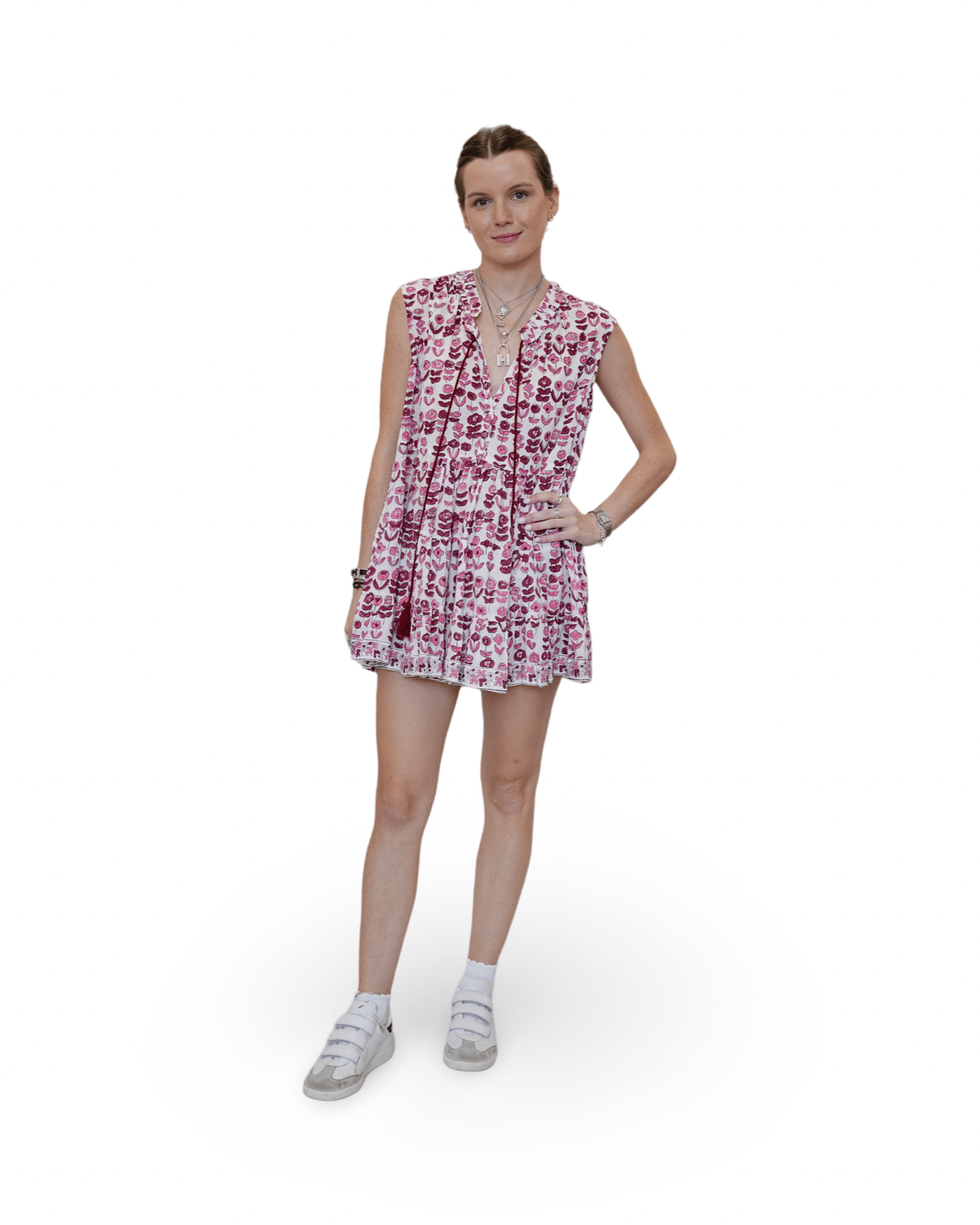 Blossom Cap Sleeve Mini Dress - Sur La Vague