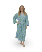 Blue Green Sunduster Robe - Sur La Vague