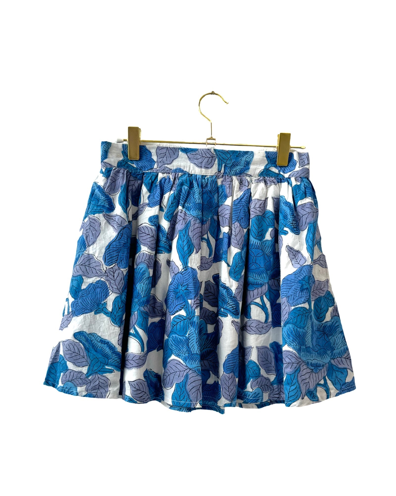 Blue Jay Panel Mini Skirt - Sur La Vague