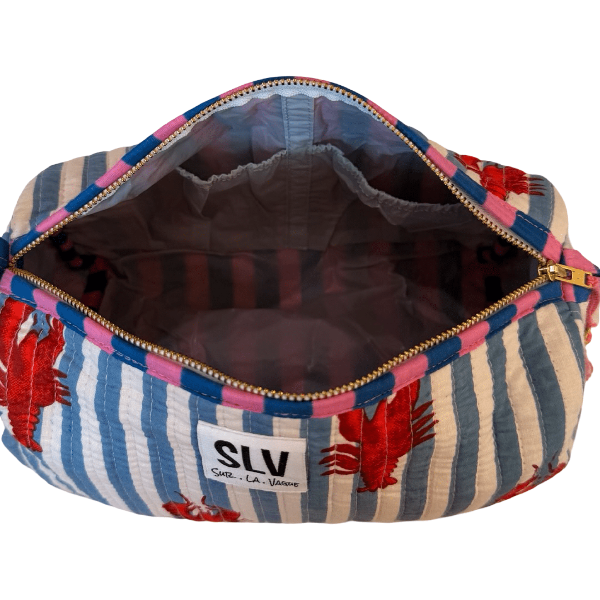 Blue Lobster Pouch Set - Sur La Vague