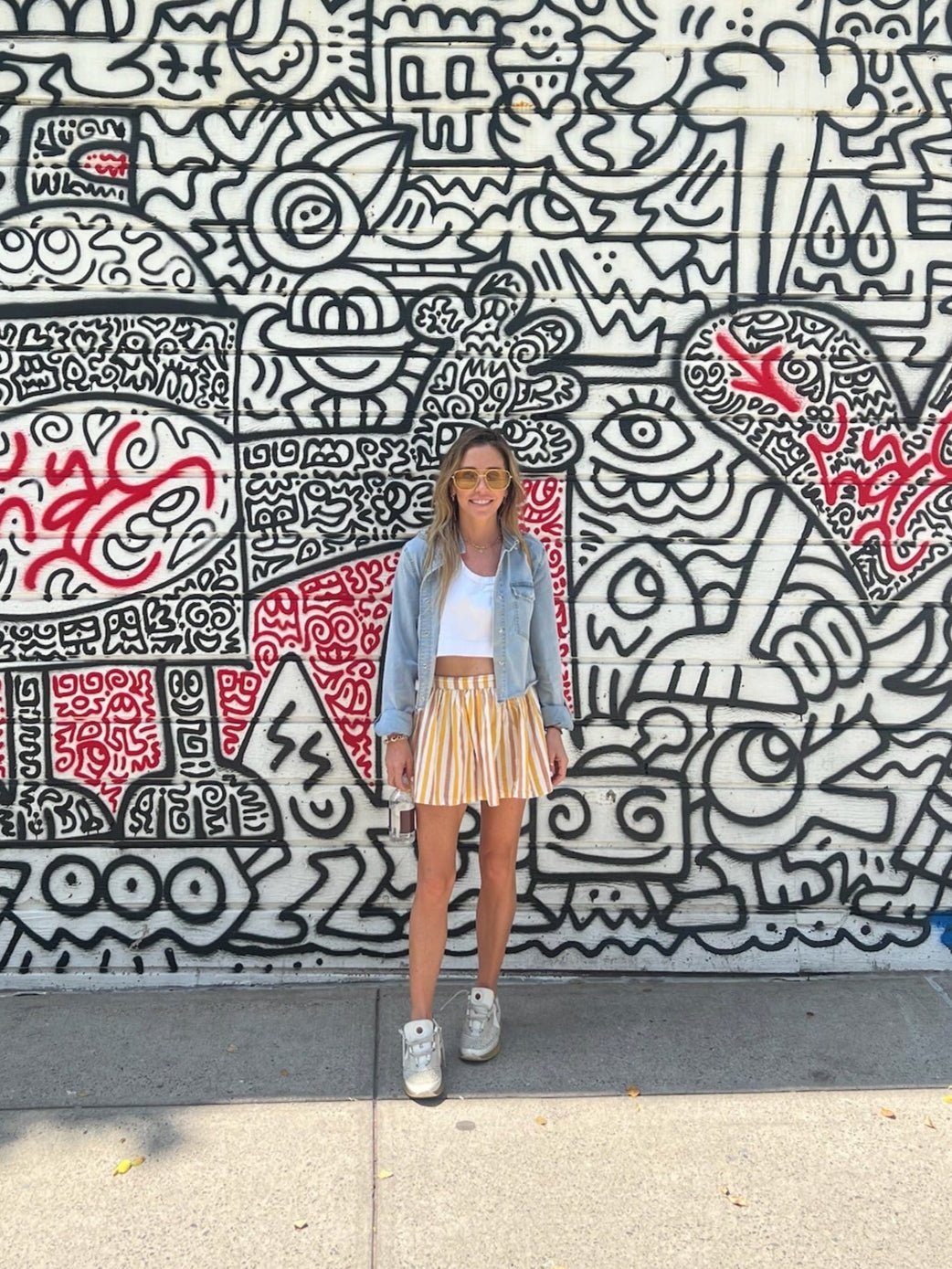 Cabana Panel Mini Skirt - Sur La Vague