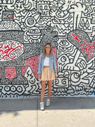 Cabana Panel Mini Skirt - Sur La Vague