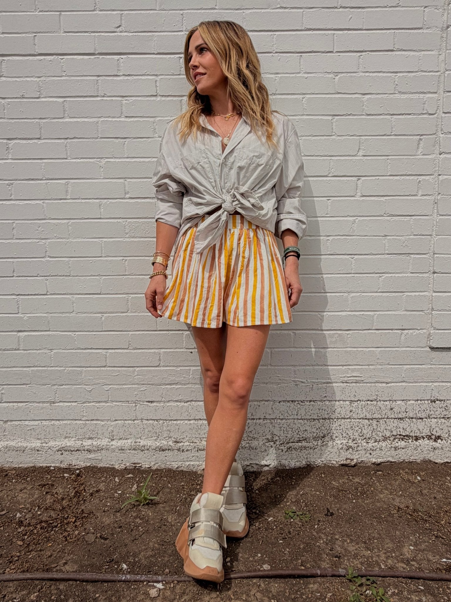 Cabana Panel Mini Skirt - Sur La Vague
