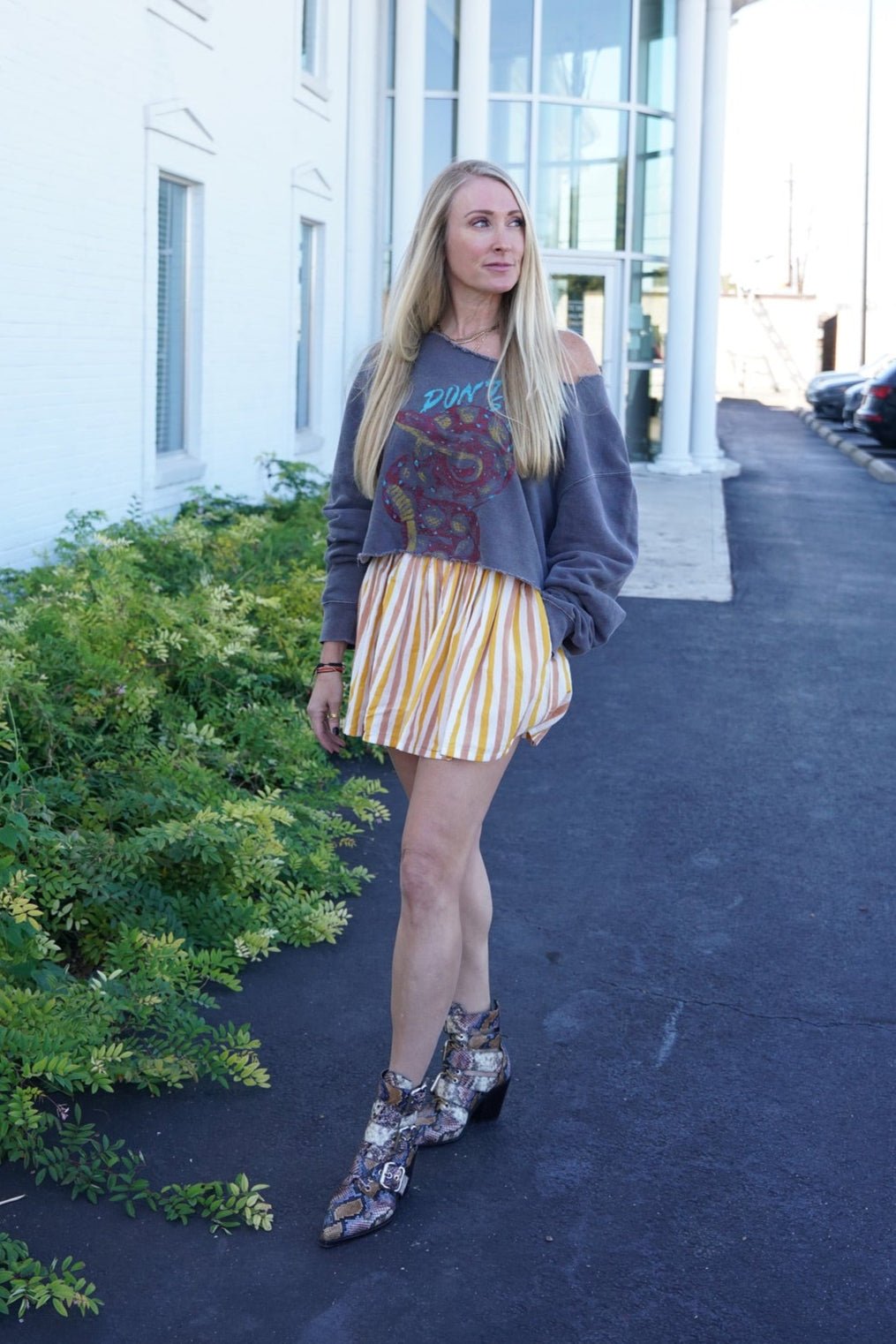 Cabana Panel Mini Skirt - Sur La Vague