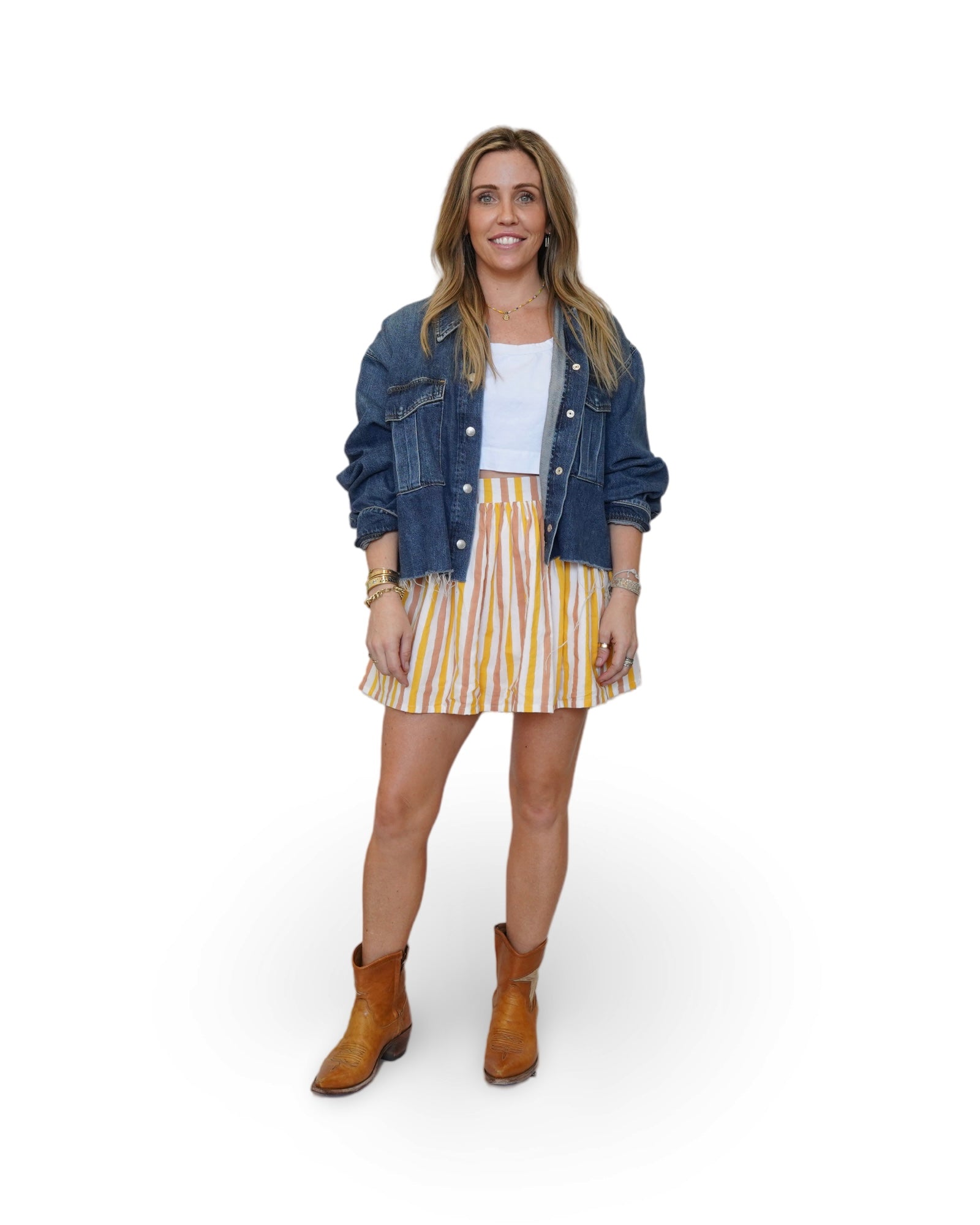 Cabana Panel Mini Skirt - Sur La Vague