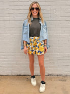 Claire Panel Mini Skirt - Sur La Vague