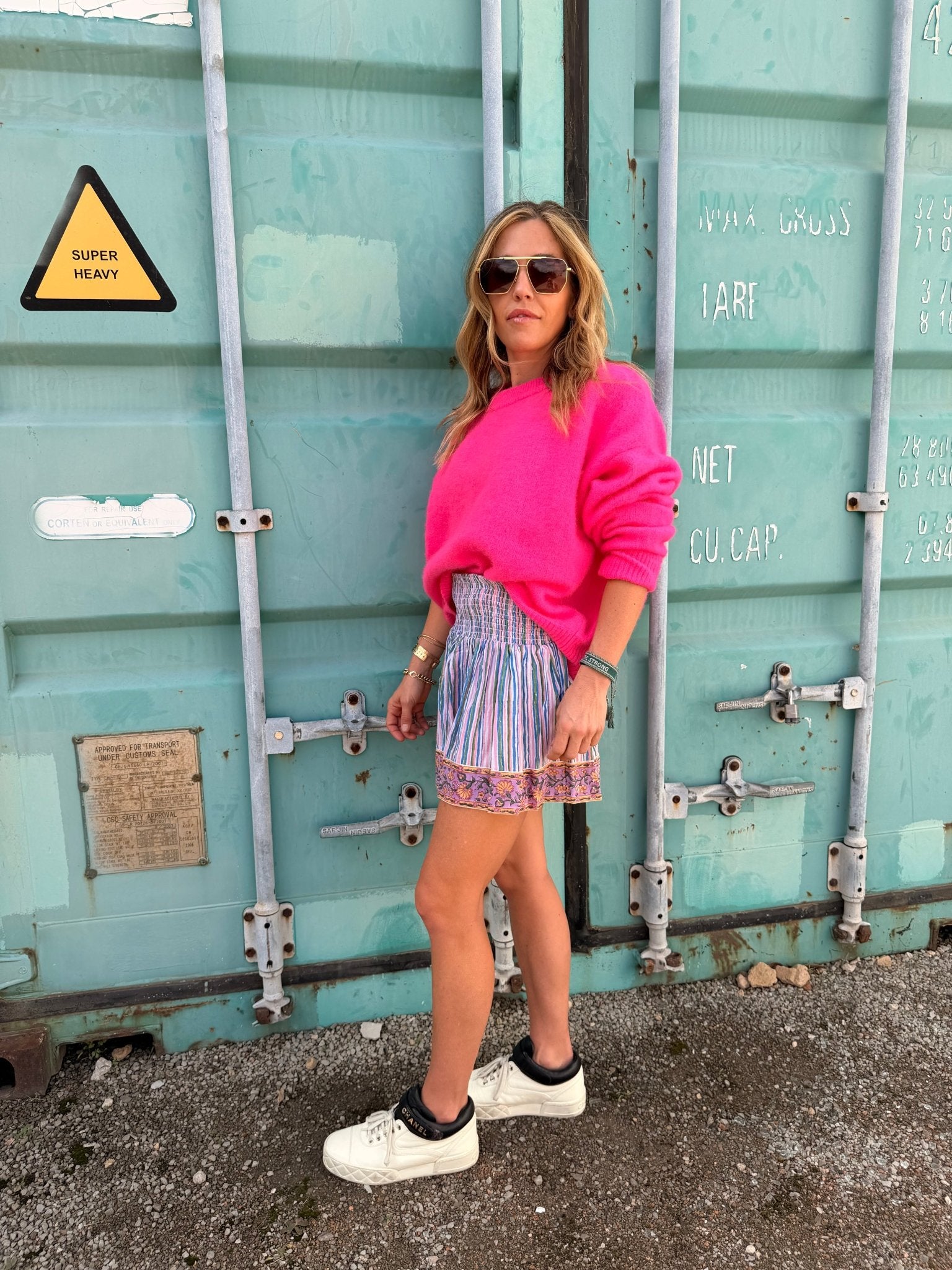Cleo Mini Skirt - Sur La Vague