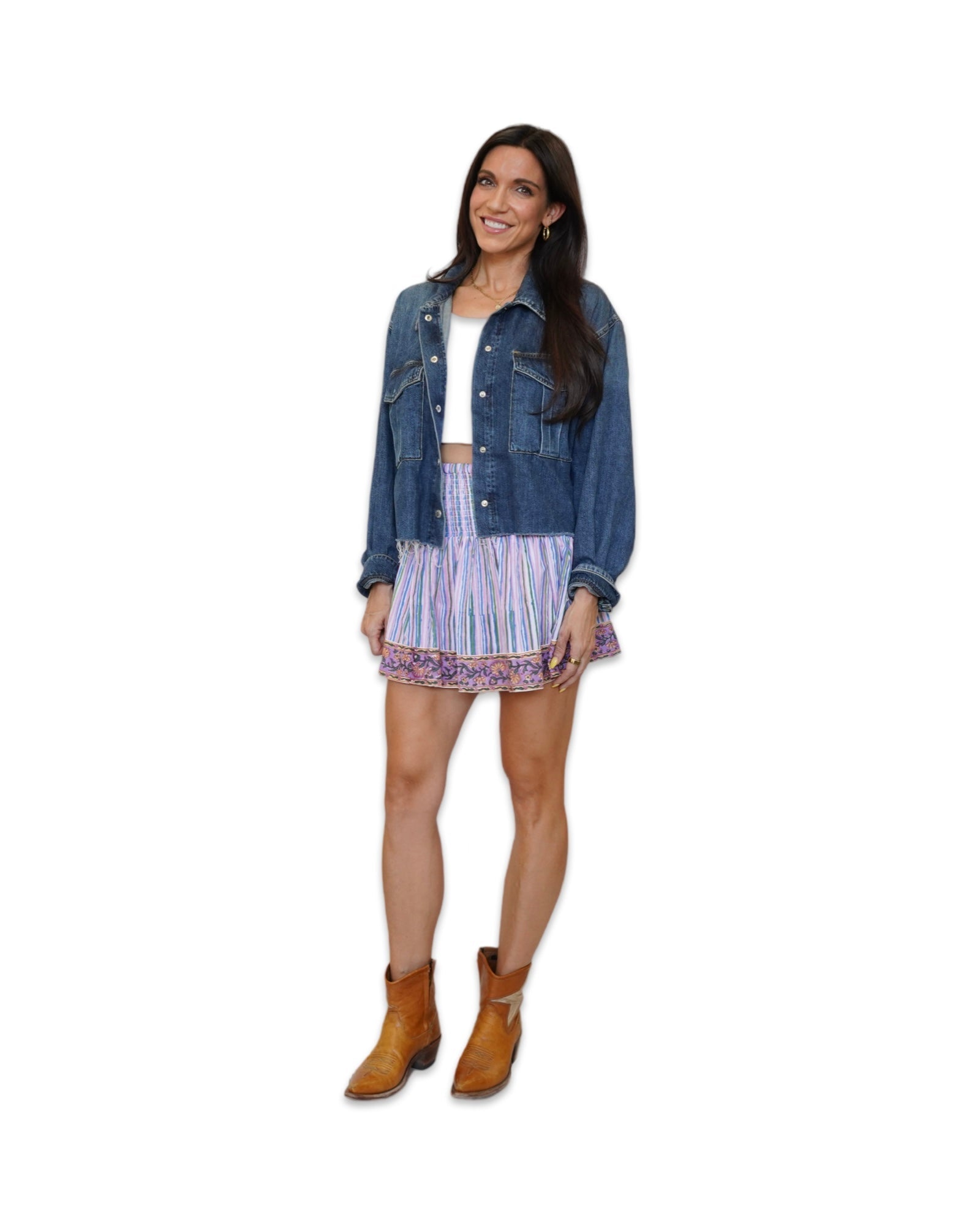 Cleo Mini Skirt - Sur La Vague