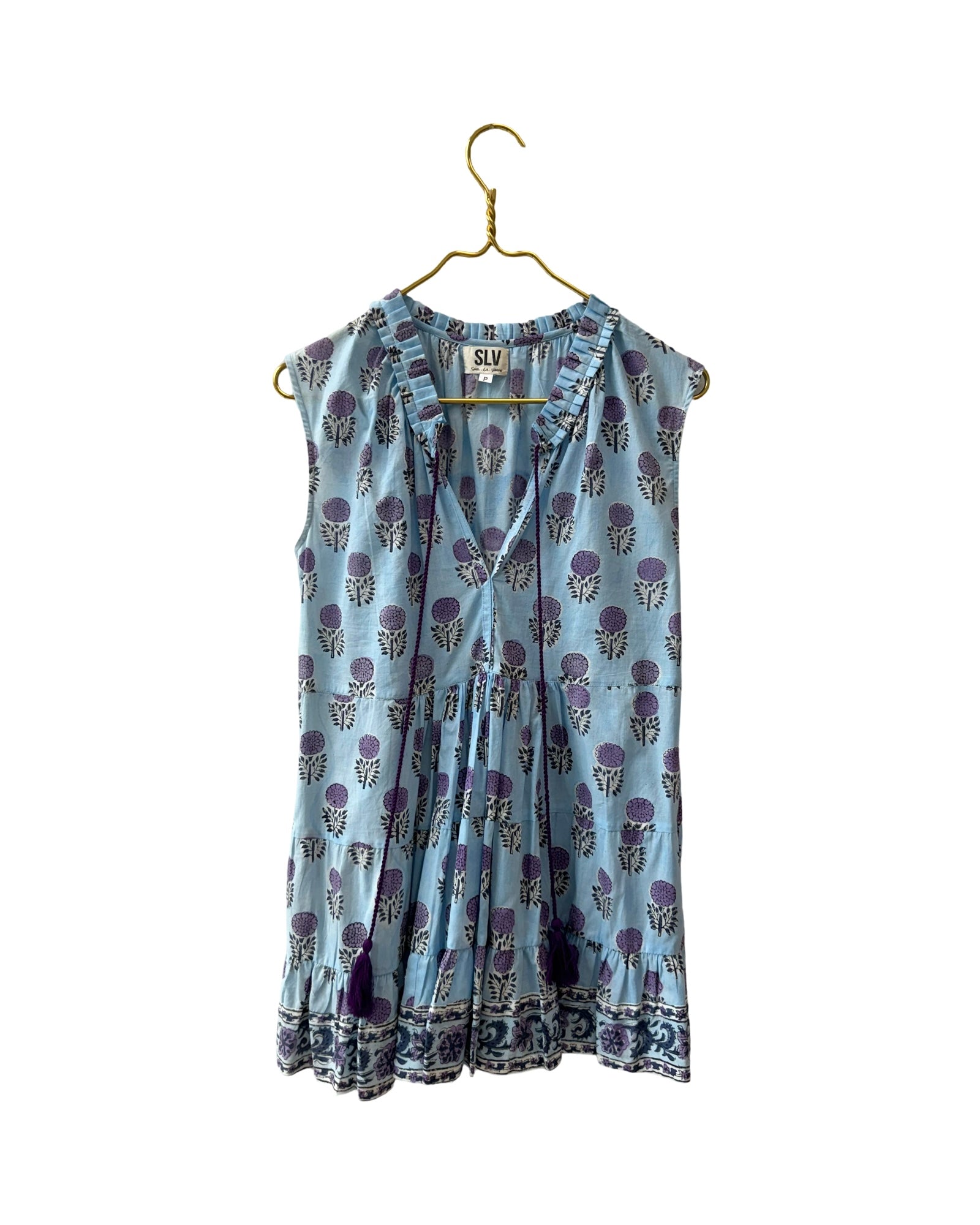 Dahlia Cap Sleeve Mini Ruffle Dress - Sur La Vague
