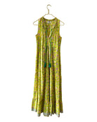 Dandelion Tassel Ruffle Maxi Dress - Sur La Vague
