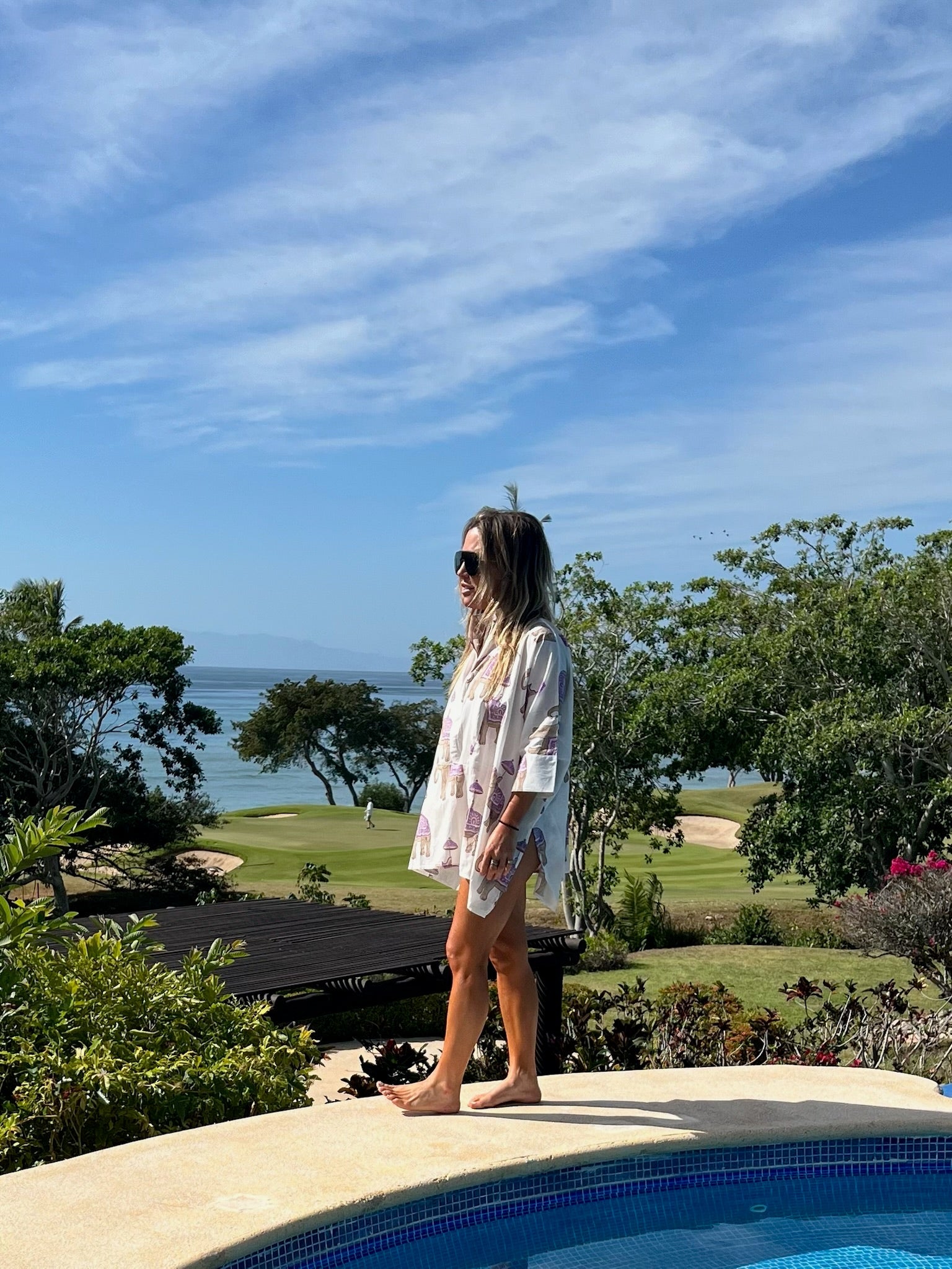 Elephants Structured Tunic - Sur La Vague