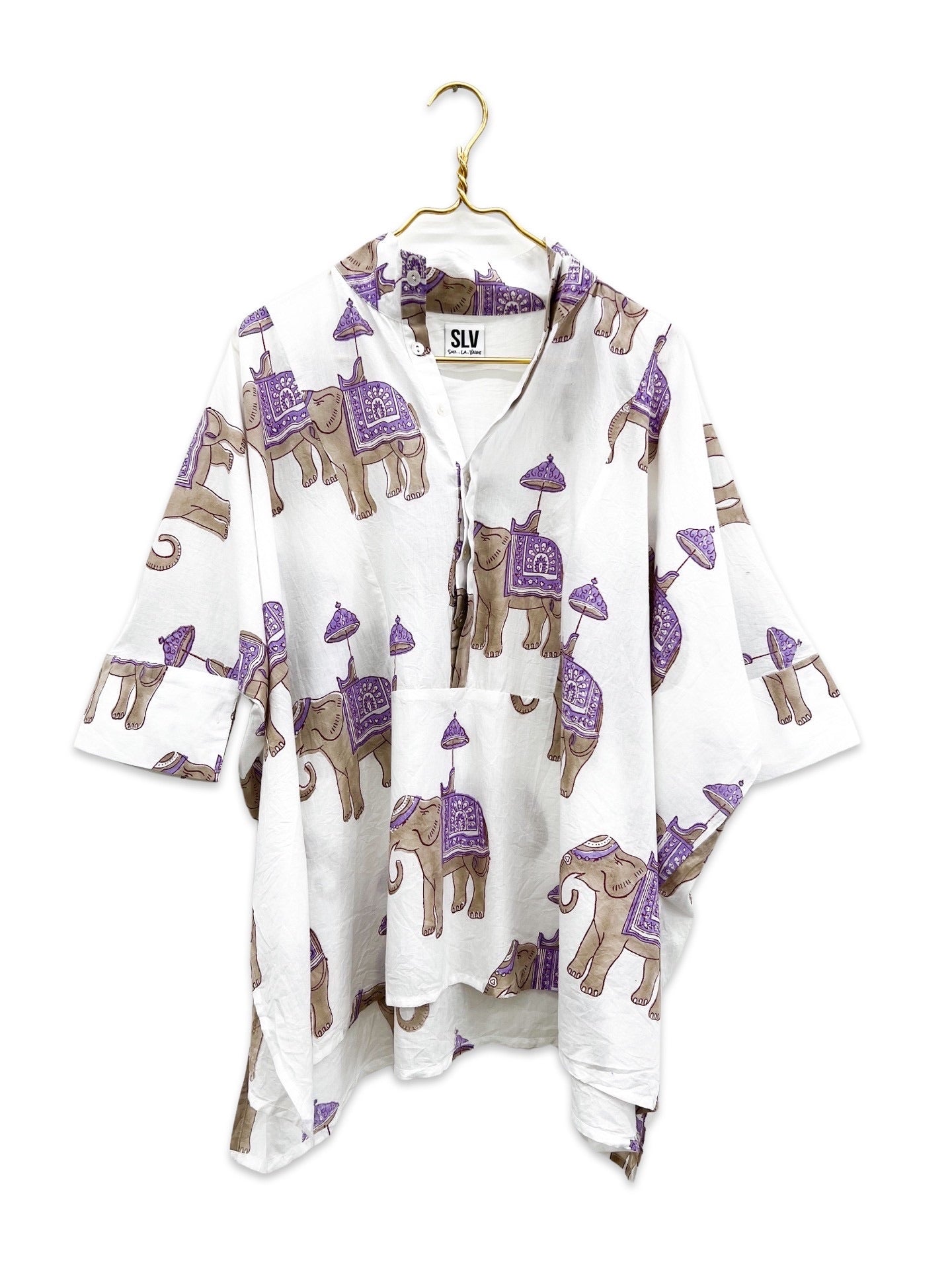 Elephants Structured Tunic - Sur La Vague