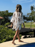 Elephants Structured Cotton Tunic - Sur La Vague
