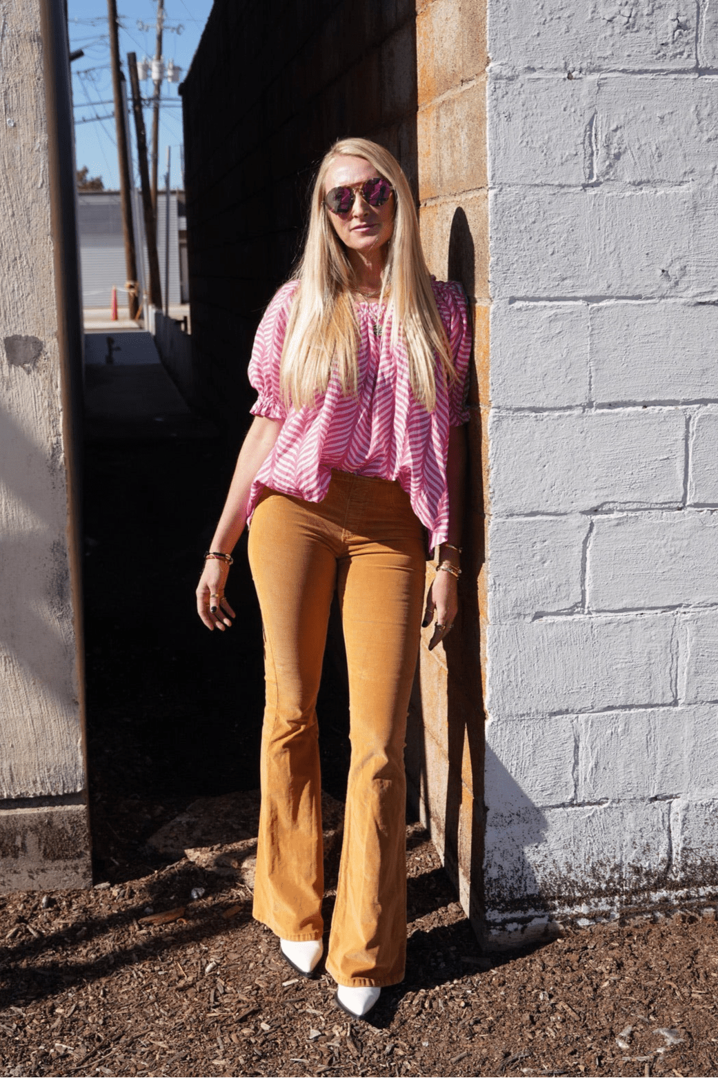 Ellis Tempo Blouse - Sur La Vague