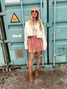 Emma Panel Mini Skirt - Sur La Vague