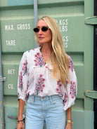 Fiona Classic Blouse - Sur La Vague