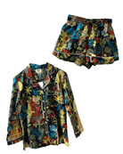 Frida Pajama Shorts Set - Sur La Vague