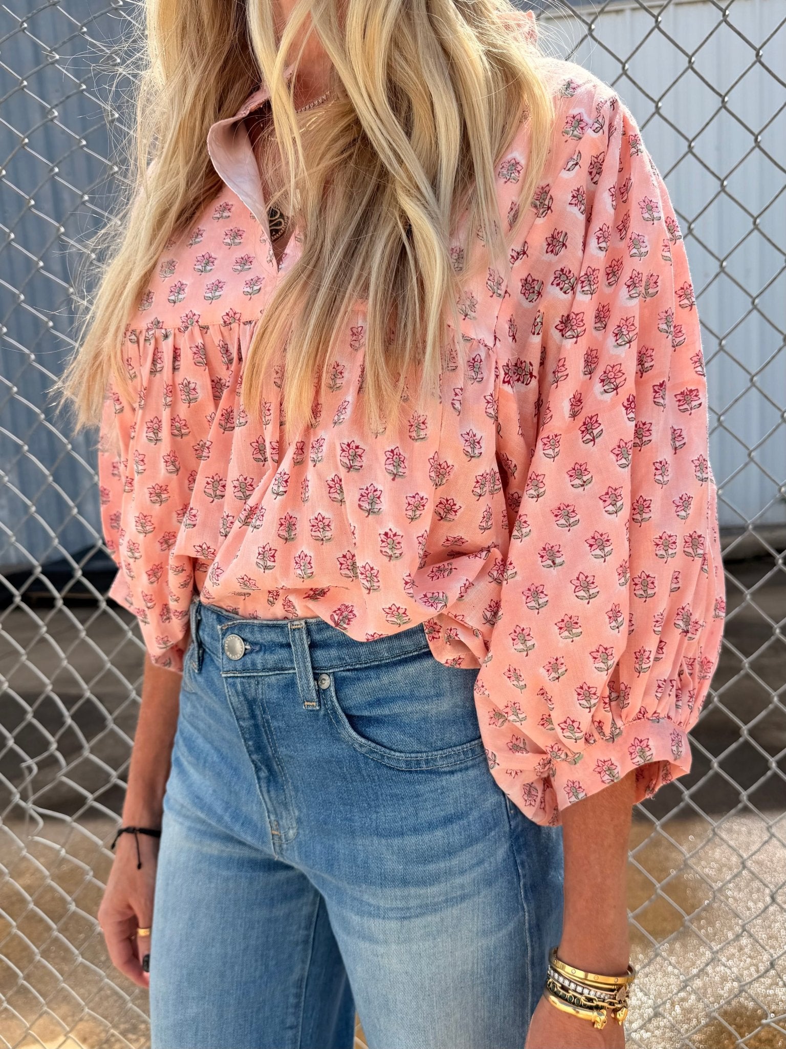 Gracie Classic Blouse - Sur La Vague