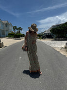 Ivy Tie Strap Maxi Dress - Sur La Vague