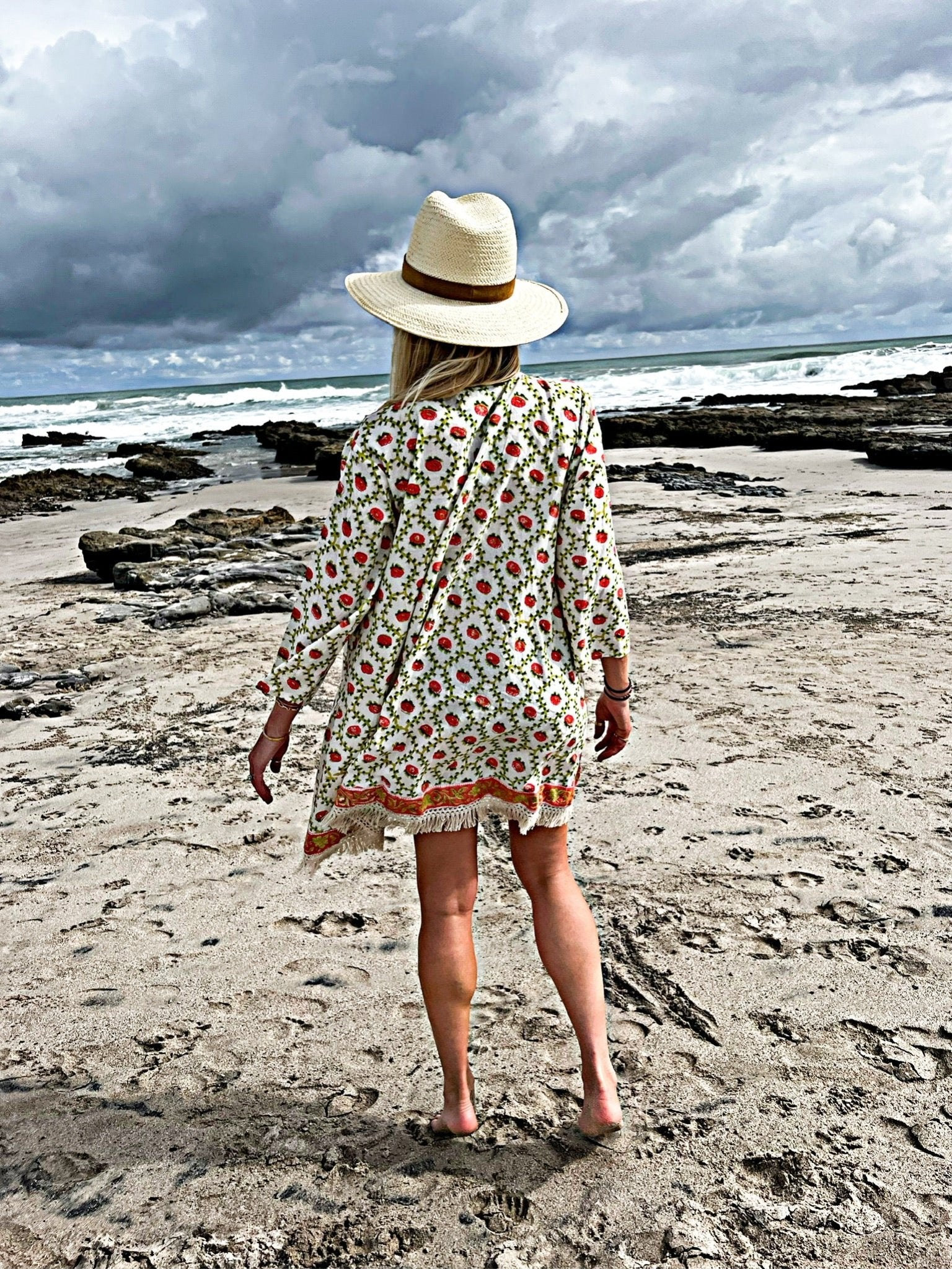 Ivy Tunic Cotton Cover Up - Sur La Vague