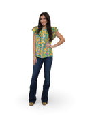 Jane Pintuck Blouse - Sur La Vague