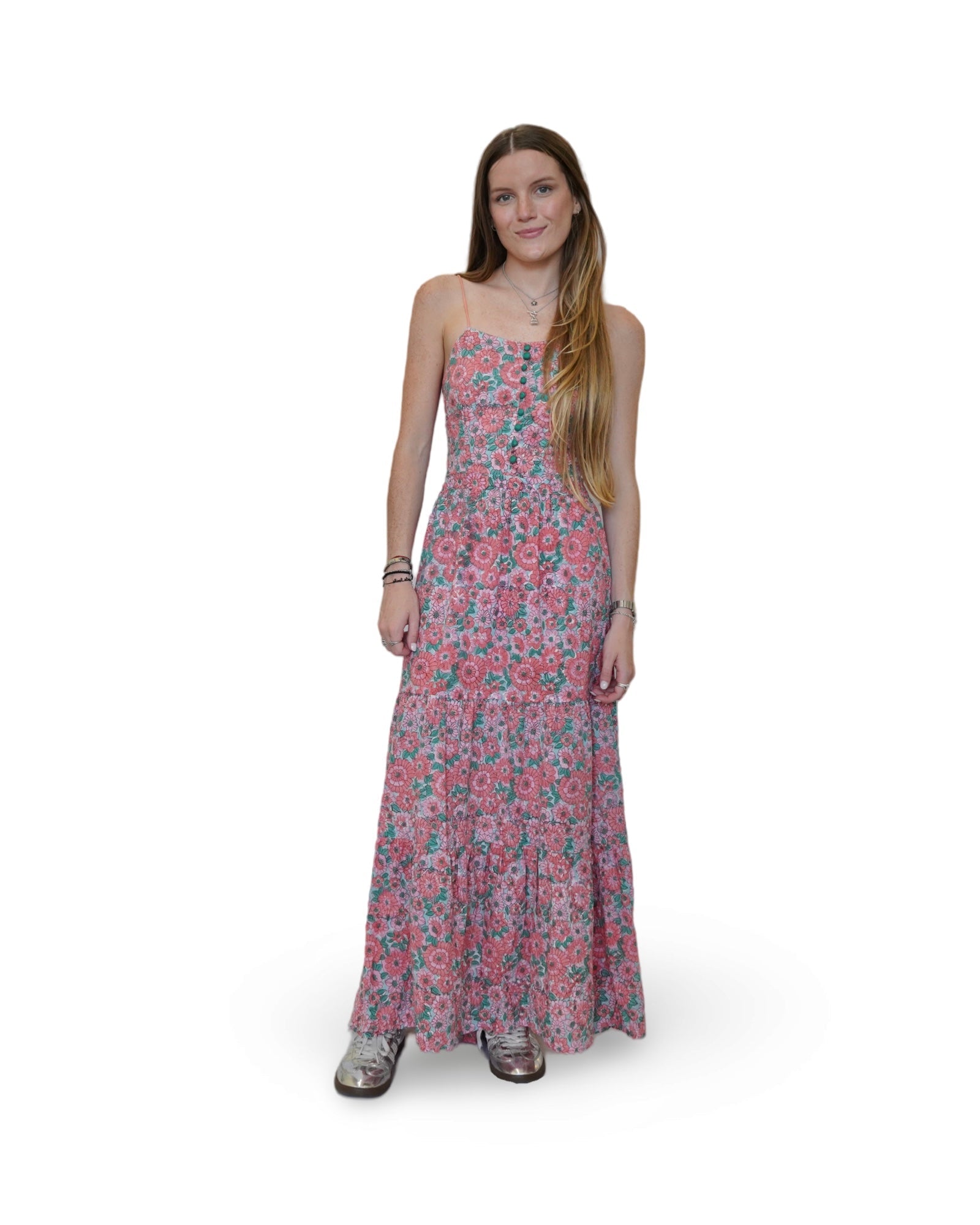 Jojo Criss Cross Maxi Dress - Sur La Vague