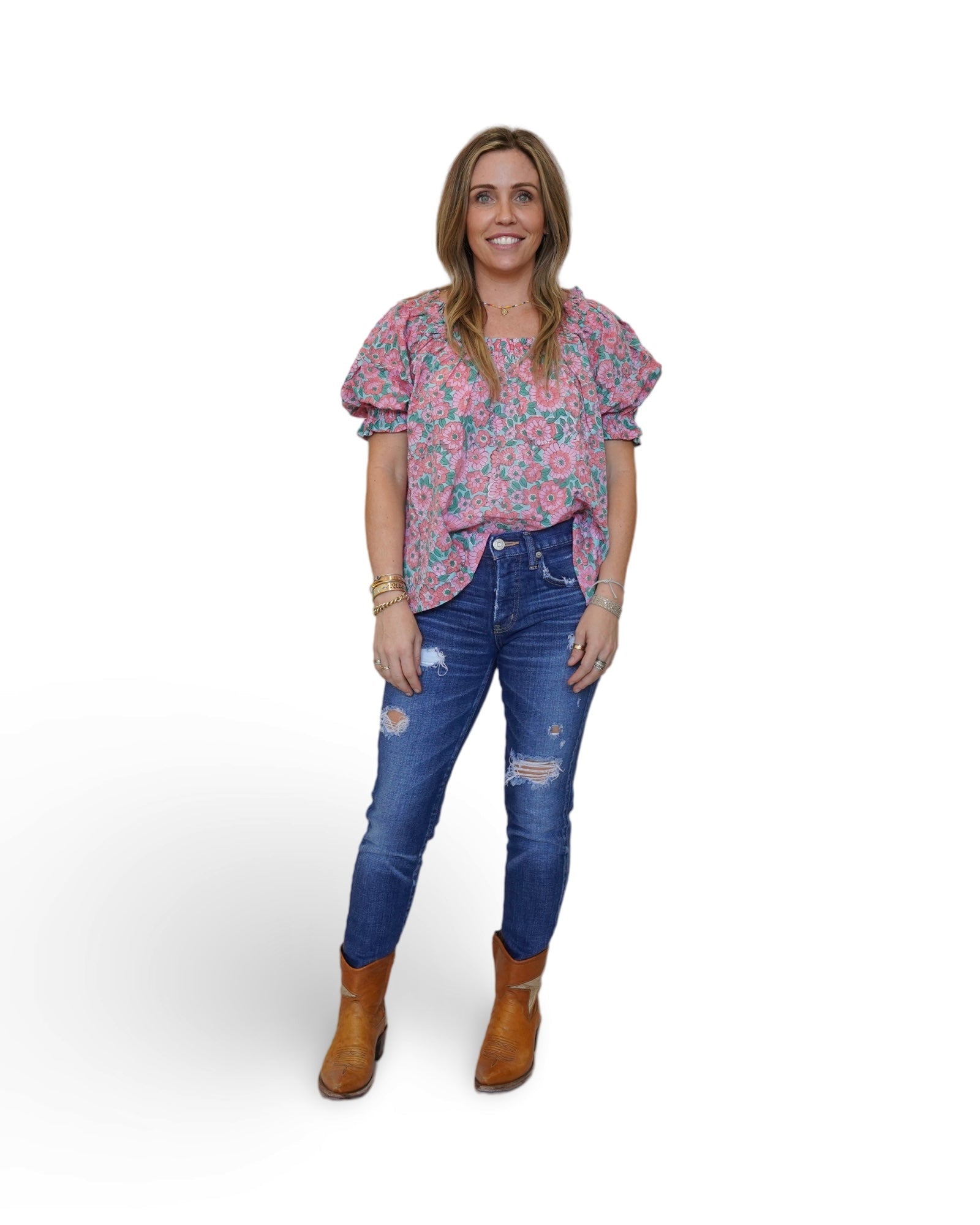 Jojo Tempo Blouse - Sur La Vague