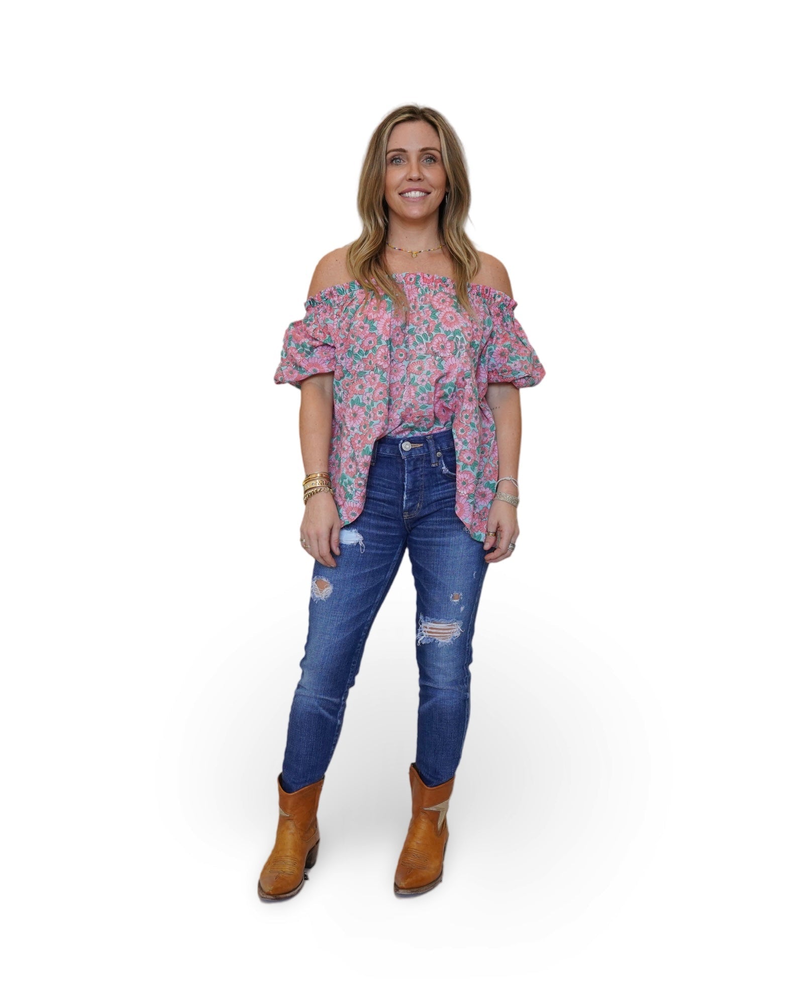 Jojo Tempo Blouse - Sur La Vague