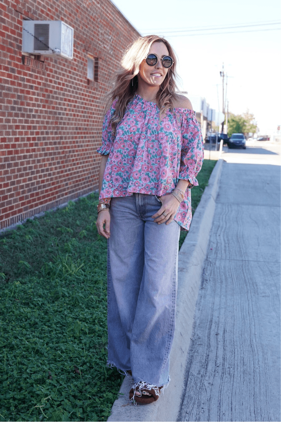 Jojo Tempo Blouse - Sur La Vague