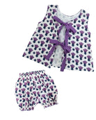 Kids Wisteria Bloomer Set - Sur La Vague