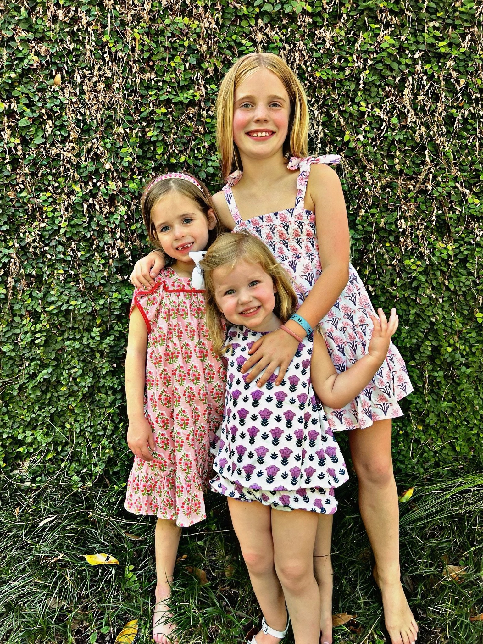 Kids Wisteria Bloomer Set - Sur La Vague