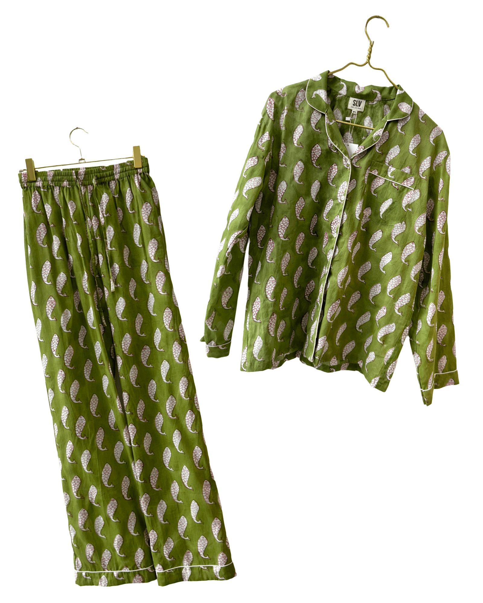 Koi Pajama Pants Set - Sur La Vague