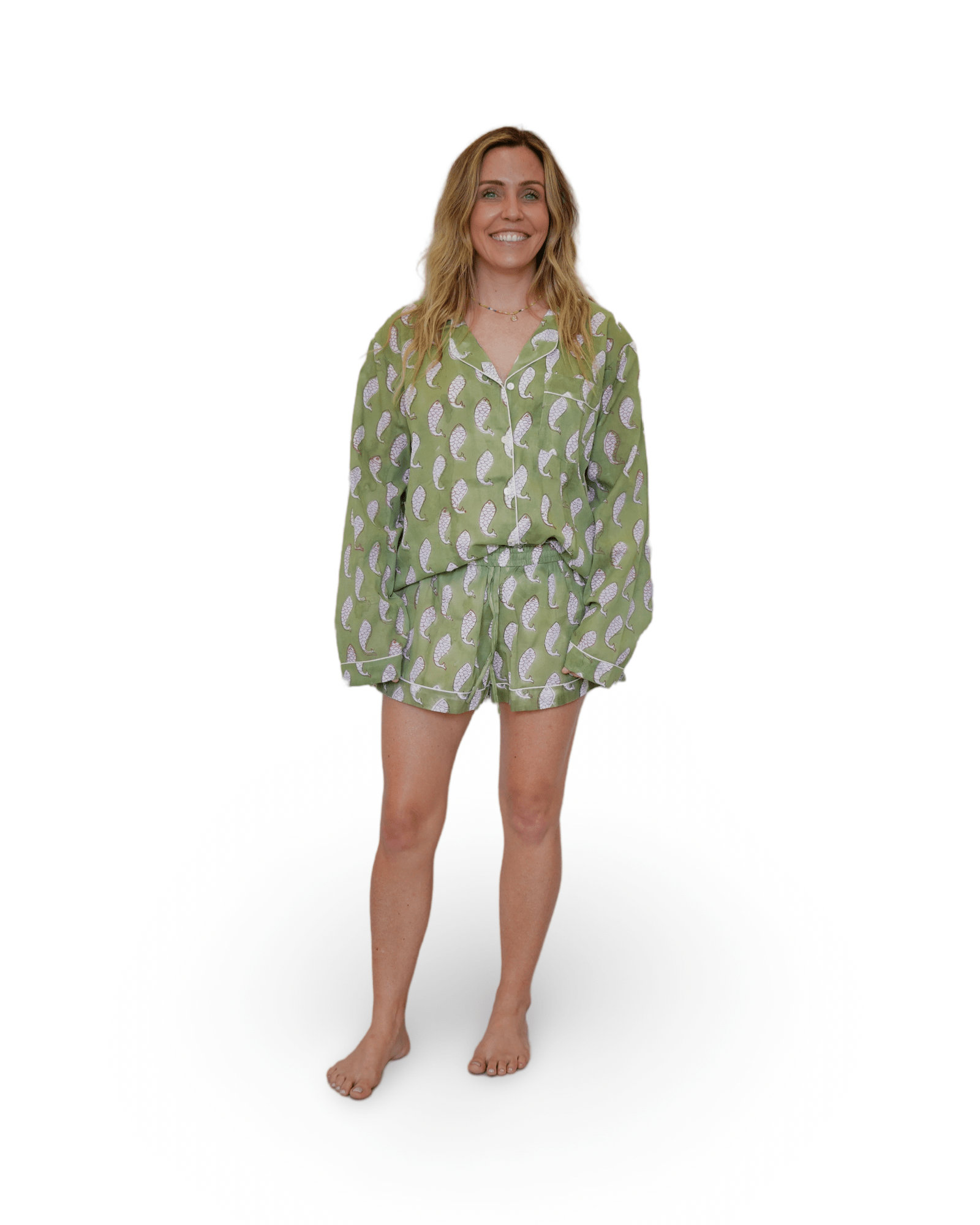 Koi Pajama Short Set - Sur La Vague