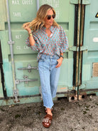 Lana Classic Blouse - Sur La Vague