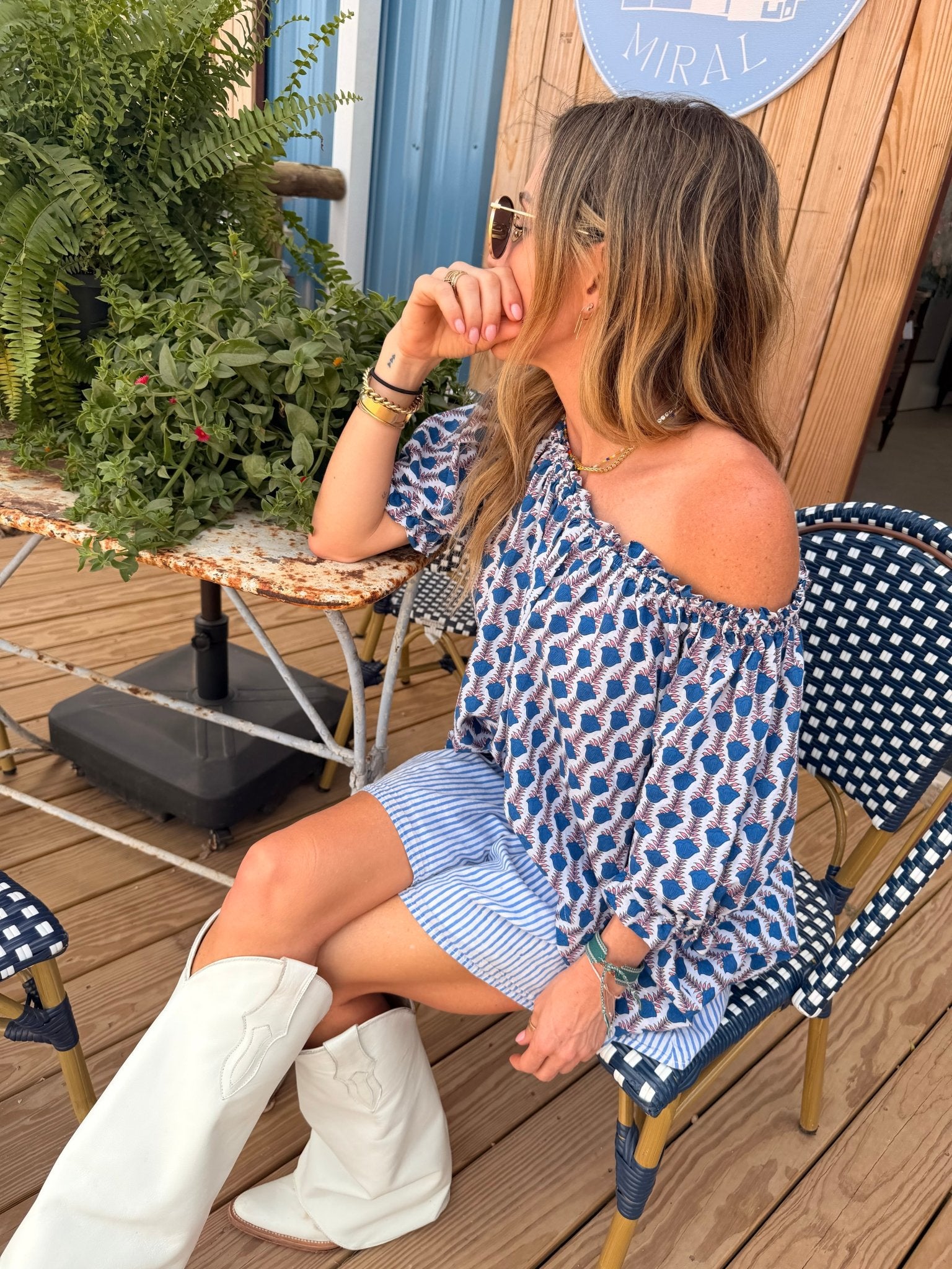 Lane Tempo Blouse - Sur La Vague