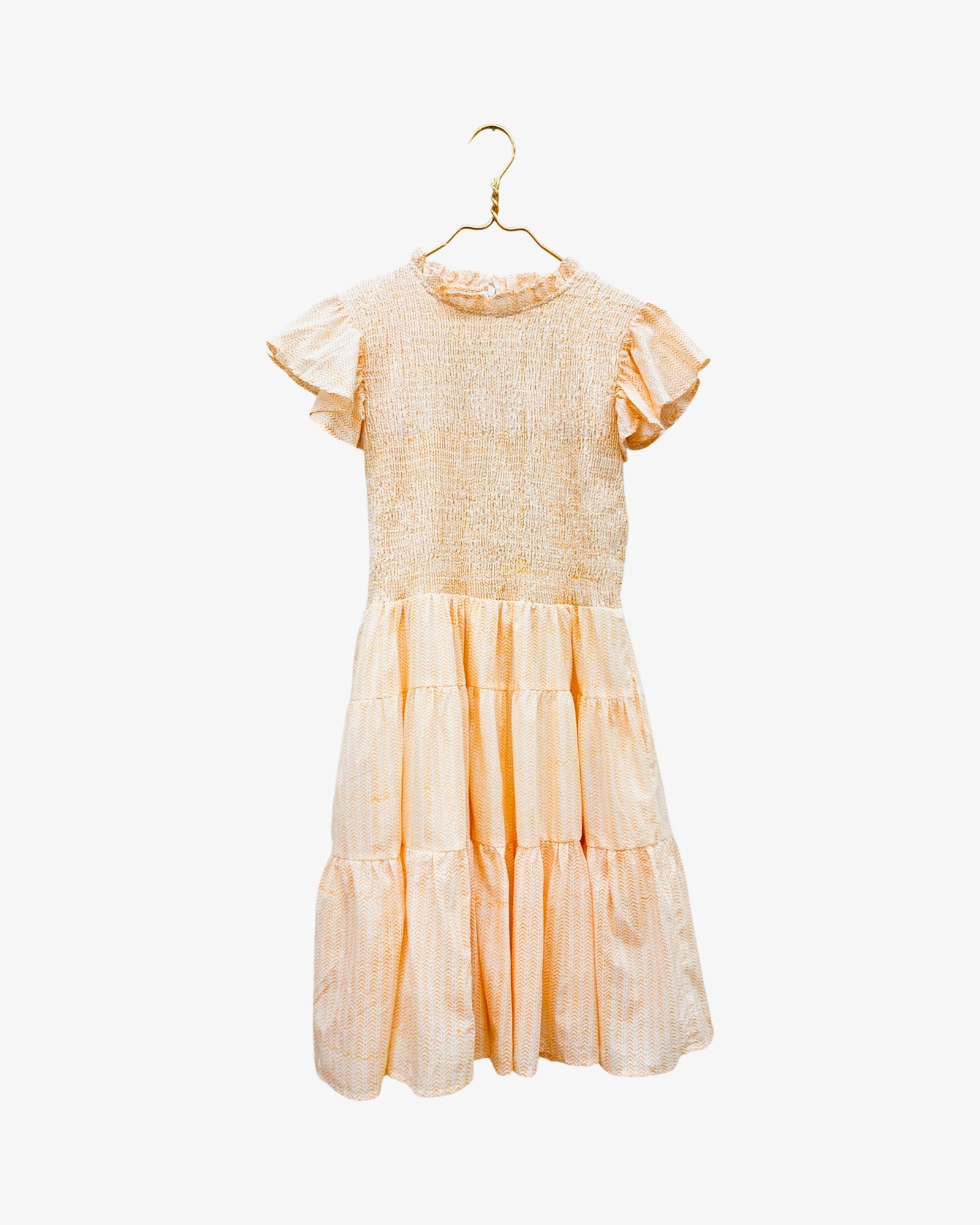 Lemon Mini Flutter Dress - Sur La Vague