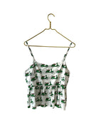 Lets Roll Peplum Tank - Sur La Vague