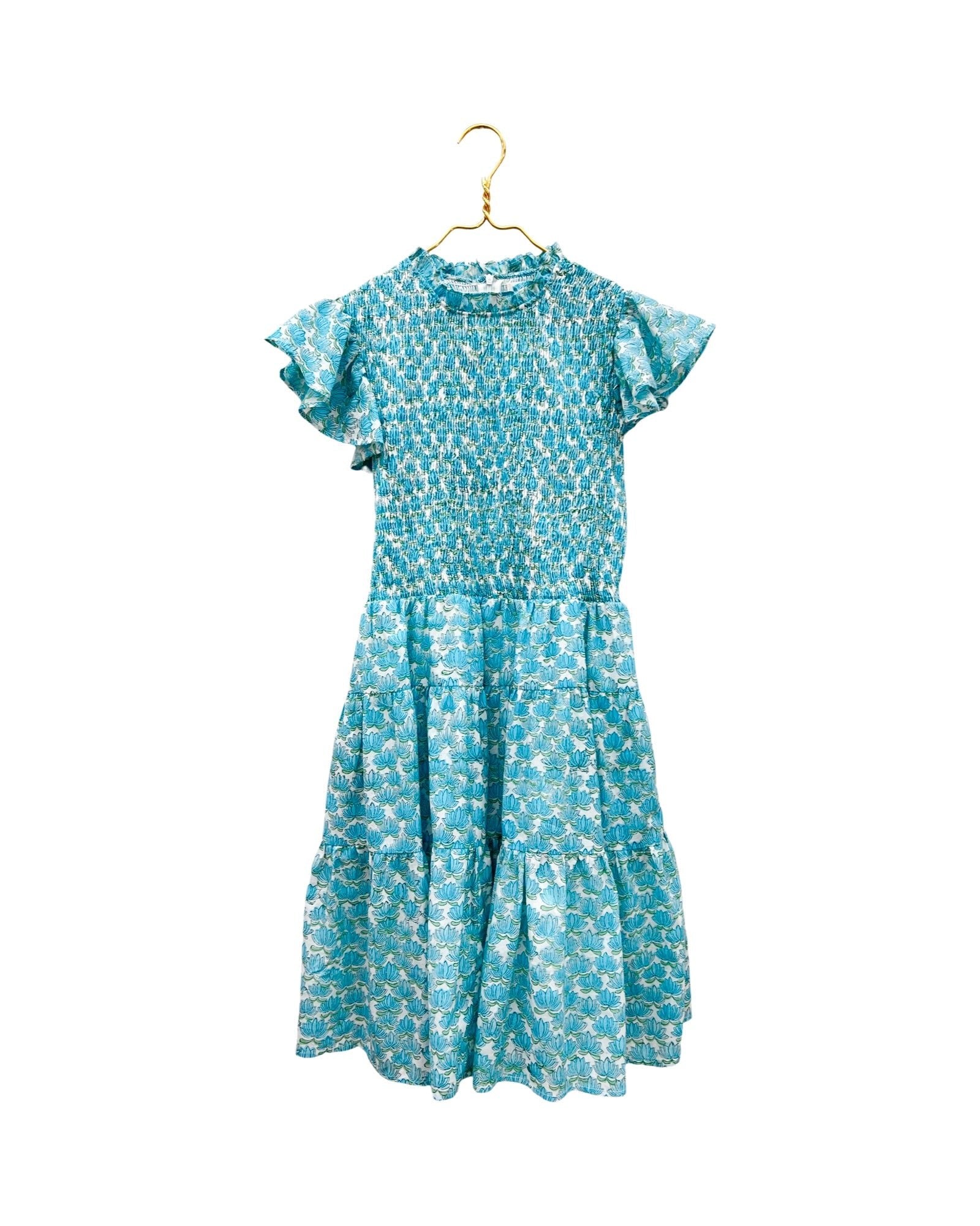 Lily Mini Flutter Dress - Sur La Vague