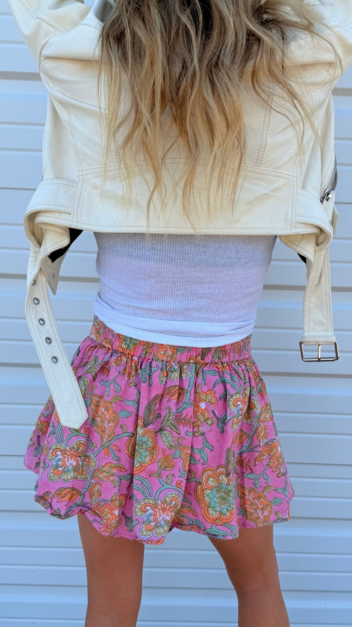 Madison Panel Mini Skirt - Sur La Vague