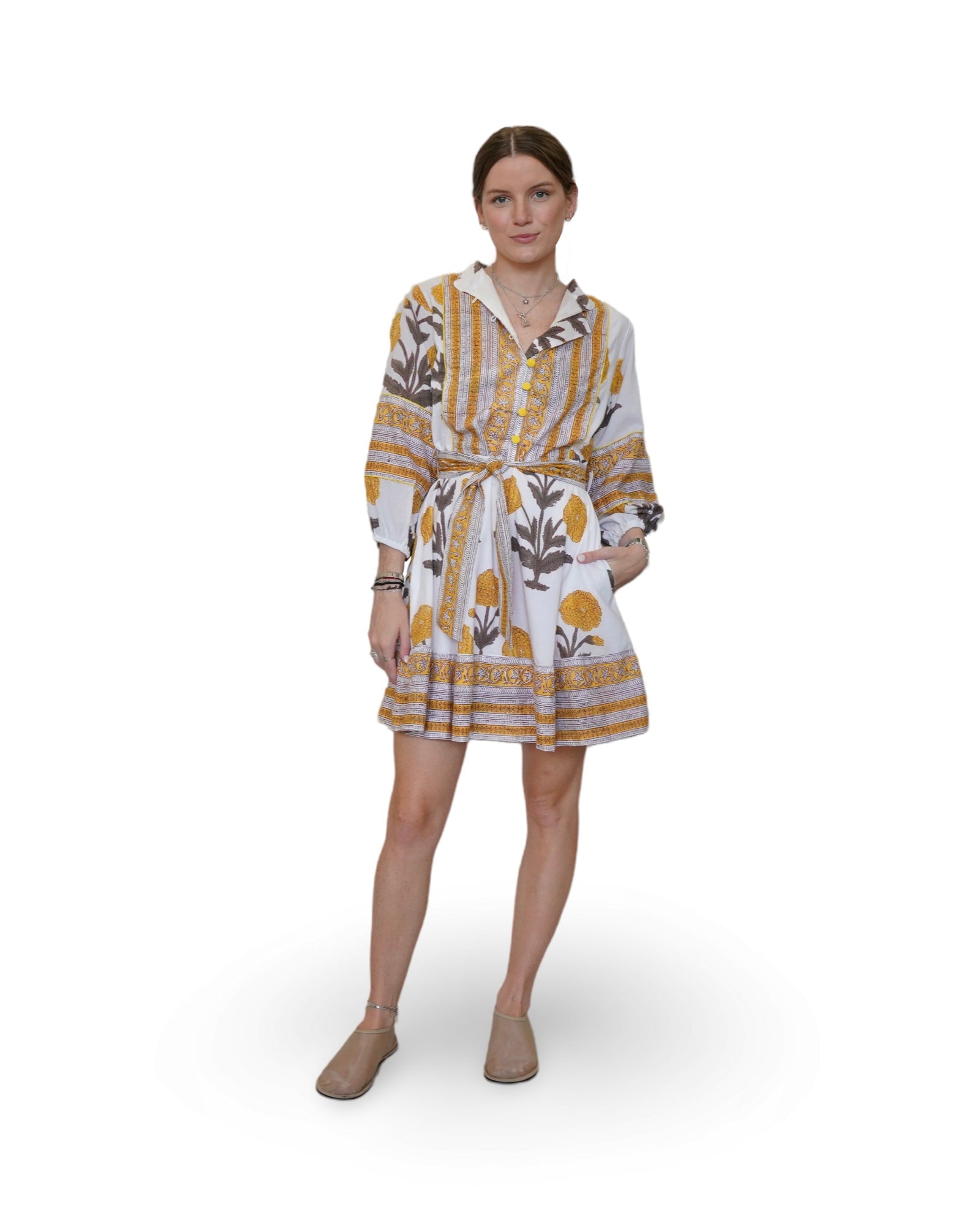Maize Emmy Mini Dress - Sur La Vague