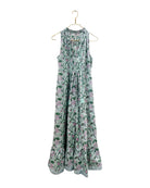 Nora Tassel Ruffle Maxi Dress - Sur La Vague