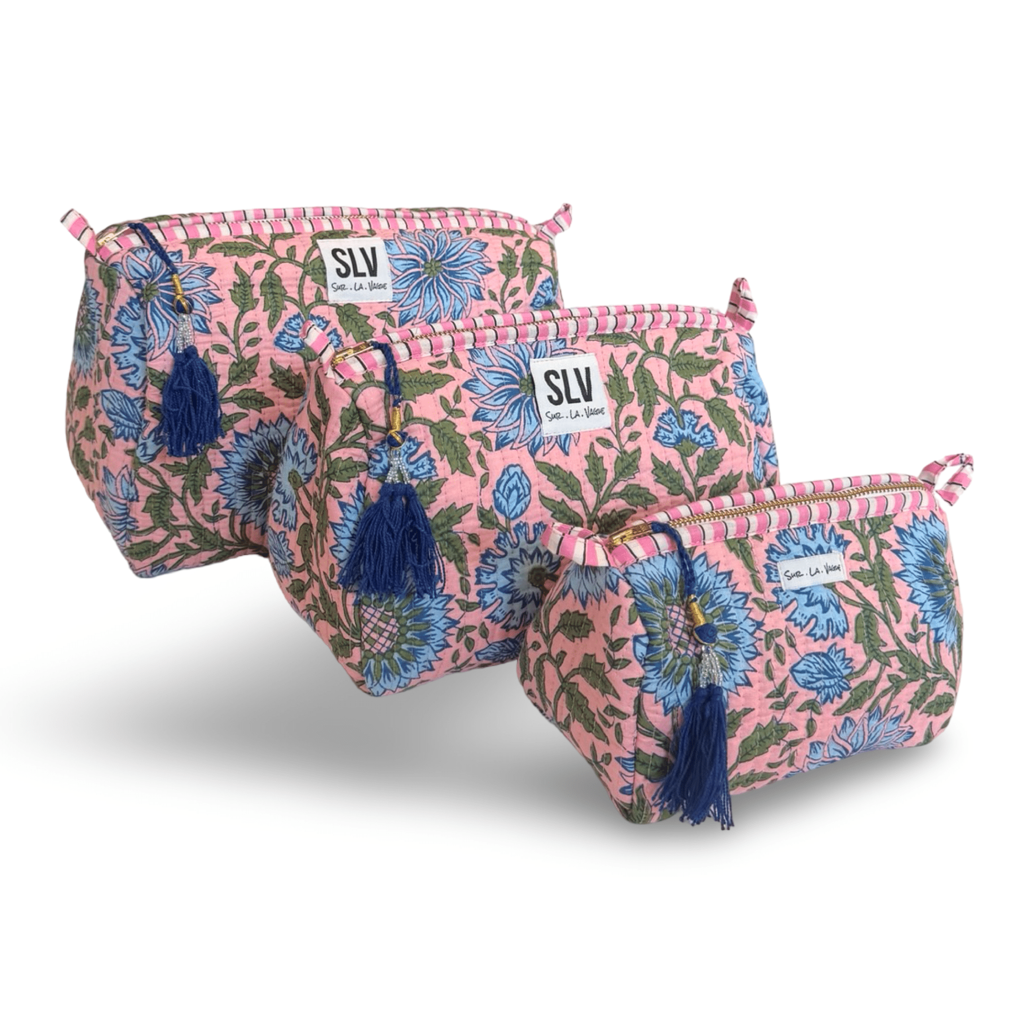 Peony Pouch Set - Sur La Vague