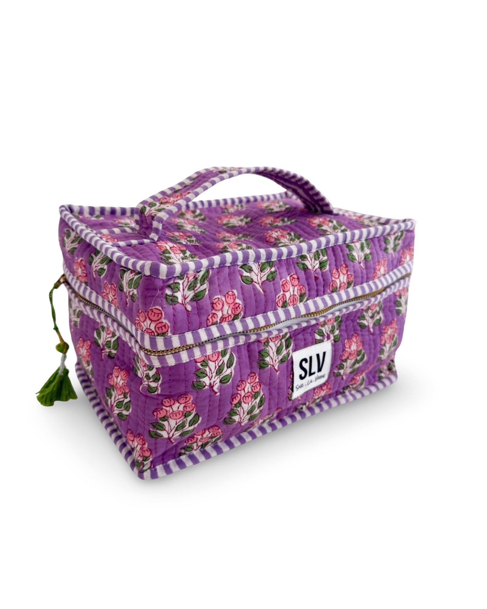 Plum Flat lay Makeup Bag - Sur La Vague