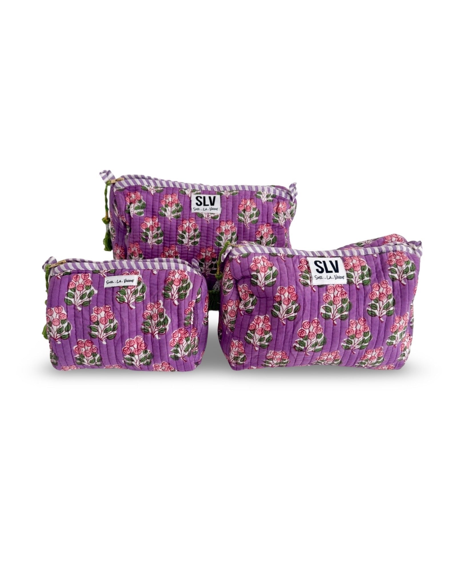Plum Pouch Set - Sur La Vague