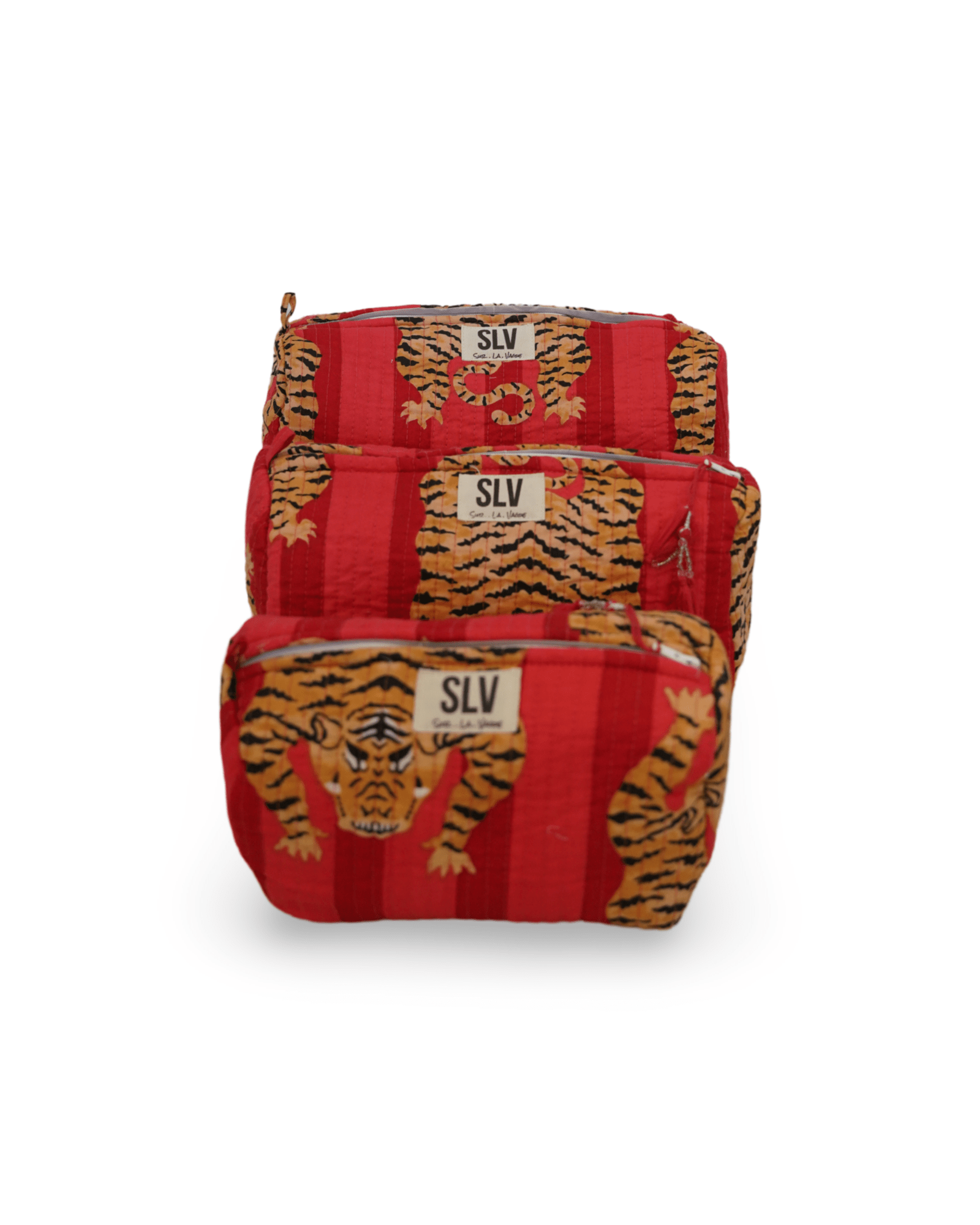 Red Tiger Pouch Set - Sur La Vague