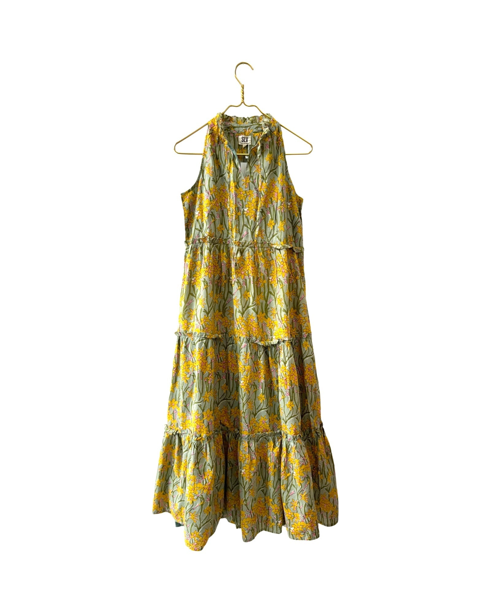 Reed Ruffle Maxi Dress - Sur La Vague