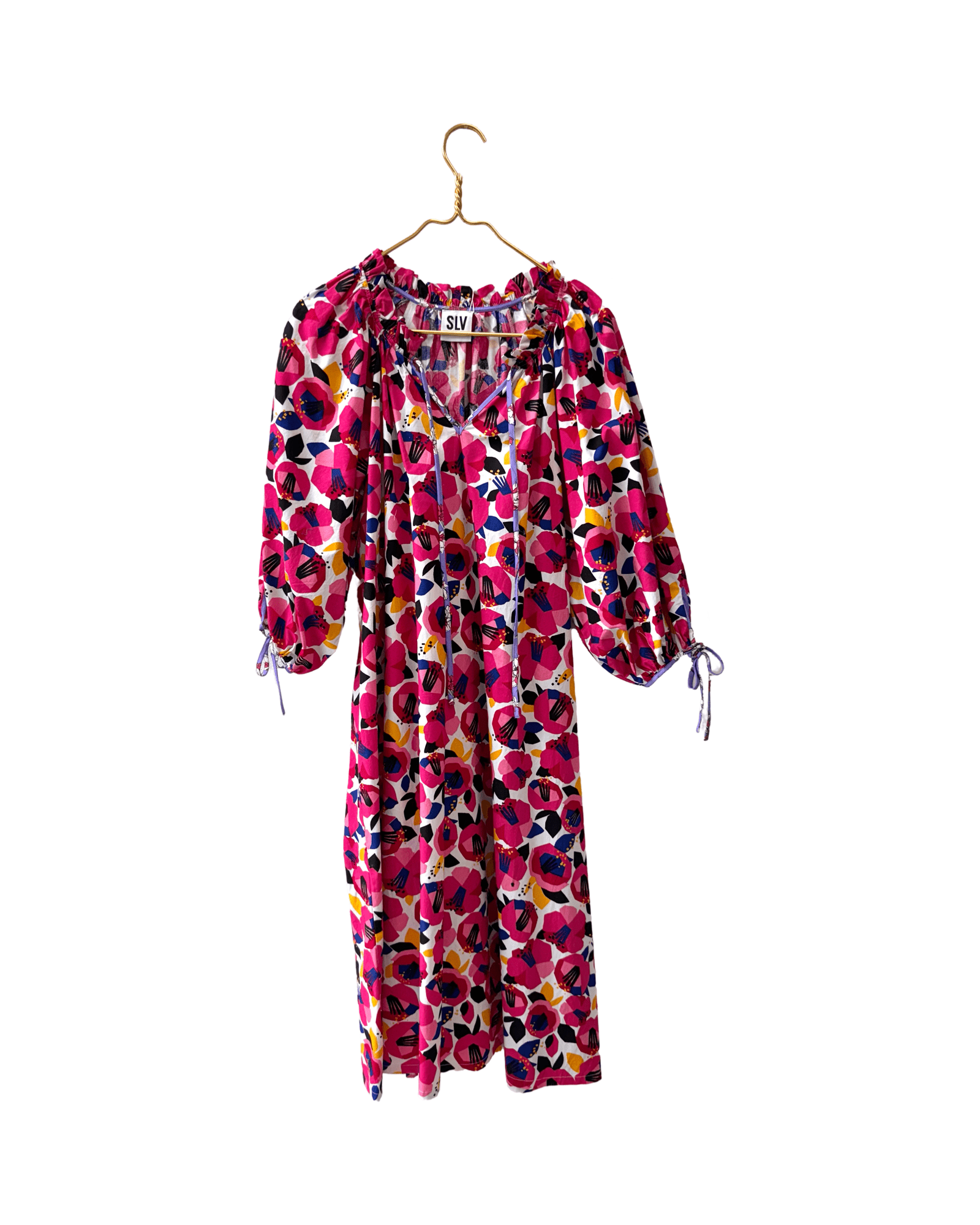 Samantha Tie Maxi Dress - Sur La Vague