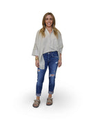 Sand Structured Cotton Tunic - Sur La Vague